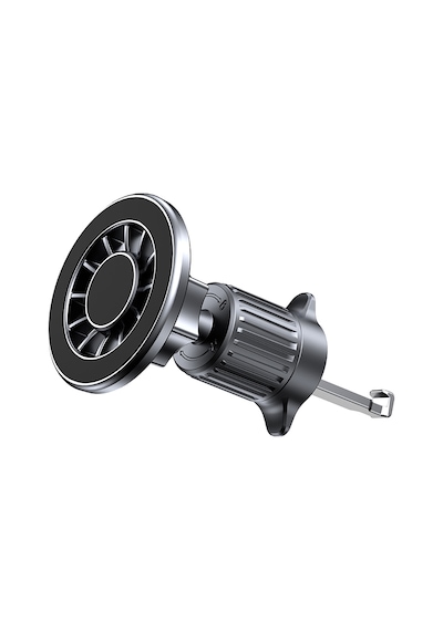 Zore Yc-19 Magnetik 360 Derece Oynar Başlıklı Telefon Tutucu Havalandırma Tasarım Siyah