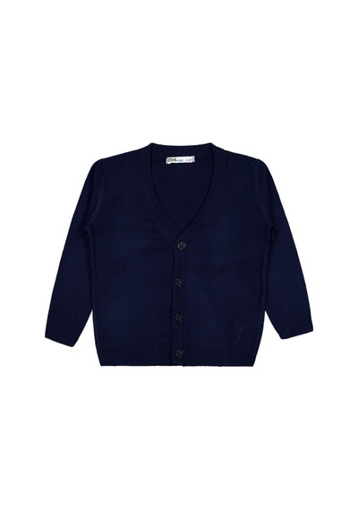 Civil Boys Basic Triko 2-5 Yaş Hırka Lacivert