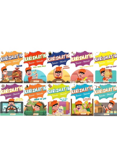 4.sınıf Okumayı Sevdiren Renkli Resimli Hikaye Seti 10 Kitap -3