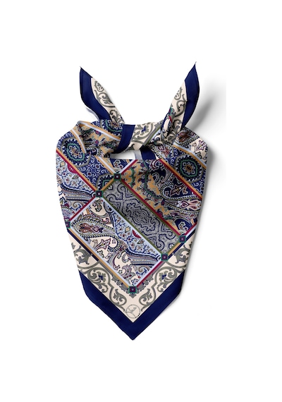 Etnik Patchwork Desen Bandana/fular Çok Renkli