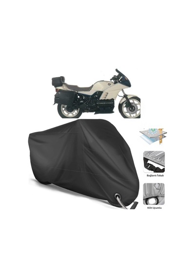 Bmw K 100 Rs Motosiklet Branda (Bağlantı, Kilit Uyumlu)-Siyah (457265765)
