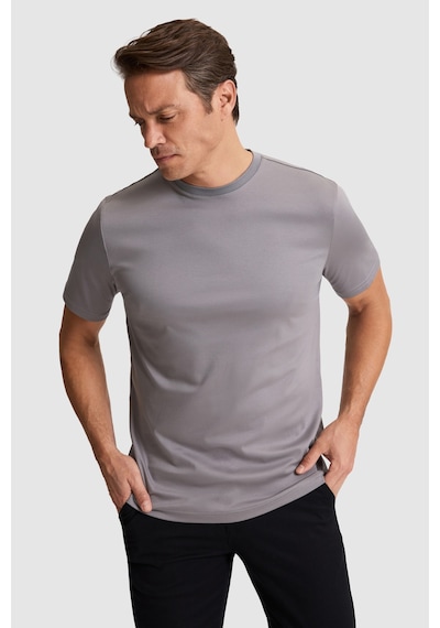 U.s. Polo Assn. Erkek Gri Tişört Basic 50324943-vr024