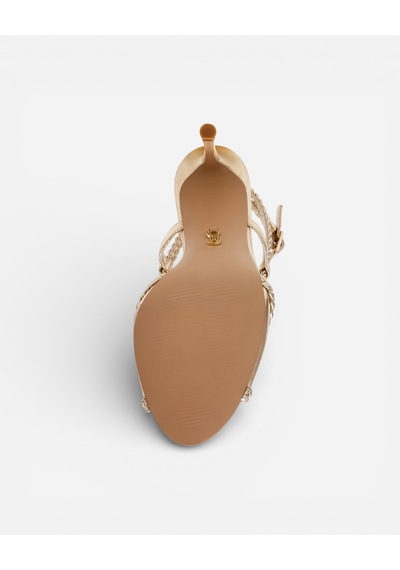 Steve Madden Reynolds Gold Kadın Sarı Topuklu Sandalet Reynolds Gold