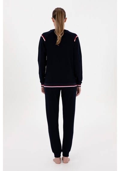 U.s. Polo Assn. Kadın Lacivert Pijama Takım 50318818-vr033 Lacivert