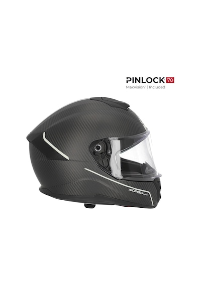 Acerbis Tarmak Carbon 22-06 Kapalı Kask Gri - Siyah