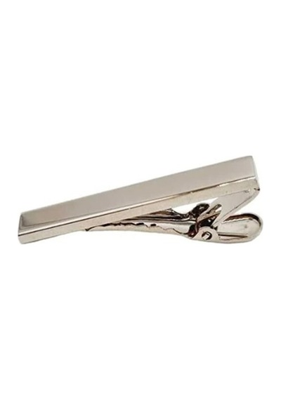 Tezzgelsin Erkek Saten Kravat Mendil Ve Silver Çelik Kravat İğne Set Mercan
