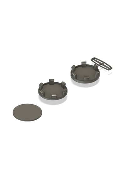 Lincoln Logosu 60 Mm Jant Kapağı