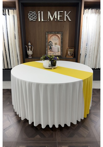 Dertsiz Runner Ütü İstemez, Leke Tutmaz Düğün, Davet, Organizasyon, Otel, Restoranlar Ve Ev İçin Limon Limon Dertsiz Runner Ütü İstemez, Leke Tutmaz Düğün, Davet, Organizasyon, Otel, Restoranlar Ve Ev İçin Limon Limon