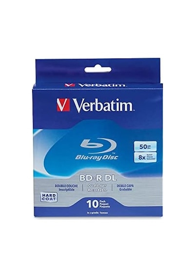 Verbatim Bd-r 97335 Blu-ray Medya Diski, 50 Gb, 8 X Yazılabilir, Çift Katlı, 10 Adet