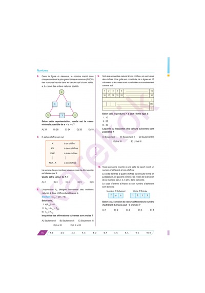 Karekök 2025-2026 10 Sınıf Fransızca Matematik 10e Année