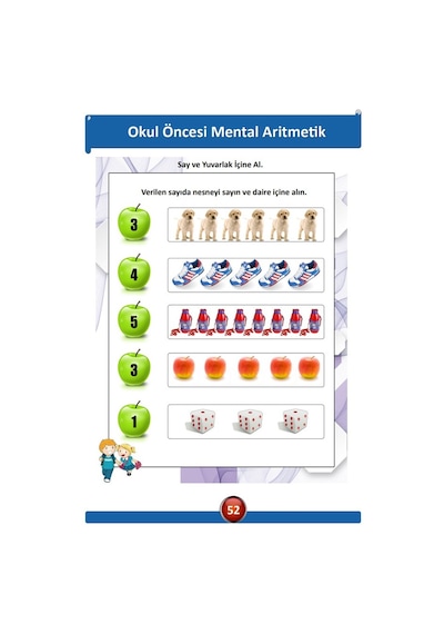 Okul Öncesi Mental Aritmetik (2 Süper Ciltli)