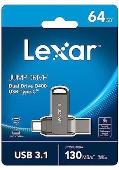 Lexar 64gb Jumpdrive Typec Usb Flash Bellek- Ljdd400064g