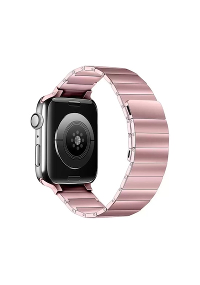 Newface Apple Watch Uyumlu 38mm Kr404 Huks Kordon - Rose Gold