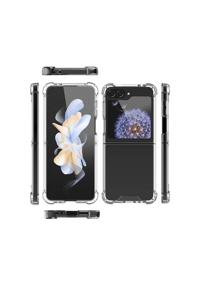 Samsung Galaxy Z Flip 6 5g Uyumlu Köşe Dolgulu Nitro Anti Shock Telefon Kılıfı Kapak