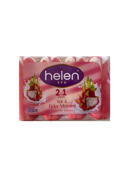 Helen Katı El Sabunu Süt & Ejder Meyvesi 4 X 90 G
