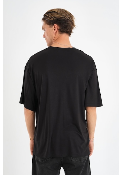 Alexander Gardi Alexandergardı V Yaka Oversize T-shirt Siyah