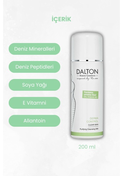 Yağlı Ve Sivilceli Cilt Için Arındırıcı Derma Control Temizleme Sütü - 56839124