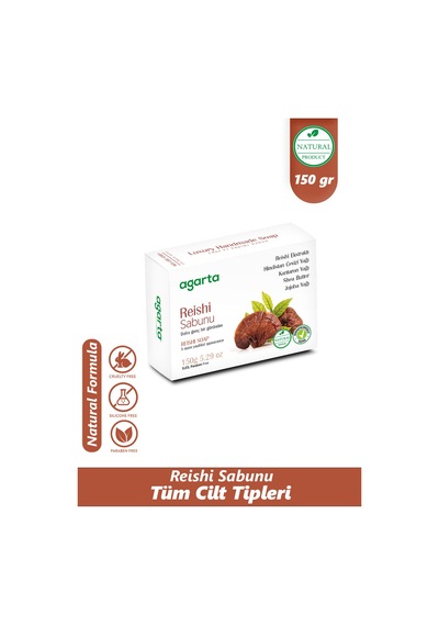 Agarta Doğal Reishi Sabunu 150 GR