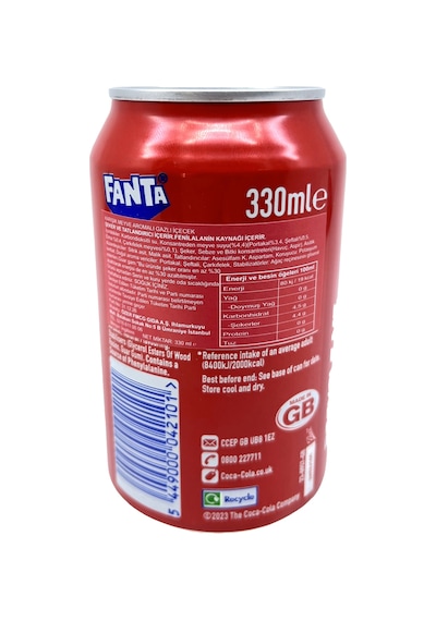 Fanta Fruit Twist Karışık Meyve Aromalı Gazlı İçecek 330 Ml 3 Adet