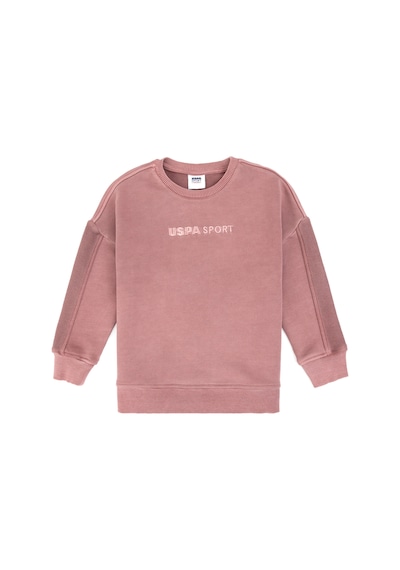 U.s. Polo Assn. Kız Çocuk Orkide Sweatshirt 50314882-vr221 Orkide