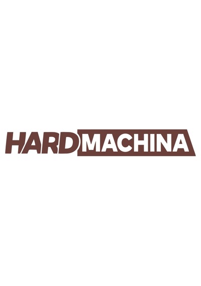 Hard Machine Sticker 17x17 Cm Kahverengi