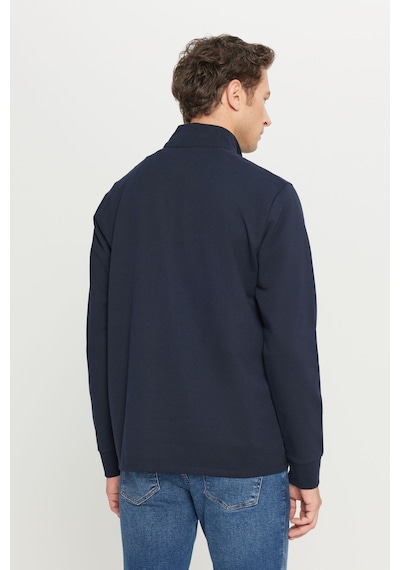 AC&Co / Altınyıldız Classics Erkek Lacı 2 İplik Pamuklu Standart Fit Normal Kesim Bato Yaka Sweatshirt Lacı