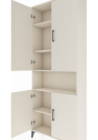Arges Dolap 5 Raflı 4 Kapaklı 88x30x221 Aytaşı-aytaşı Aytaşı