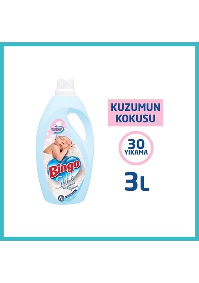 Bezos Çamaşır Yumusatıcı Kuzumun Kokusu 3lt 1 Adet Dfnbez Tekli