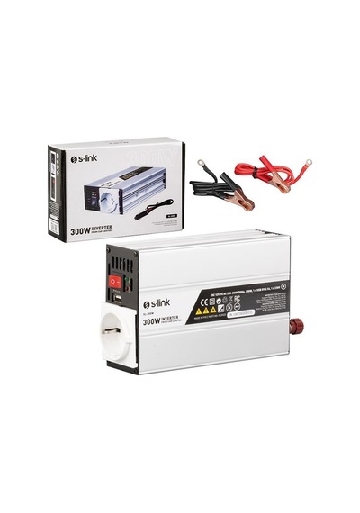 S-link Sl-300w 300w Dc12v-ac230v Çakmaktan Power İnverter Diğer