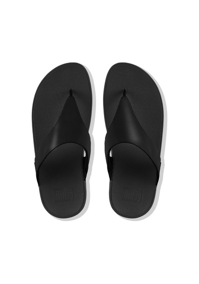 001 Black Terlik Kadın Diğer I88-001 / 323 / 592 Fitflop Lulu Leather Toe-post Siyah