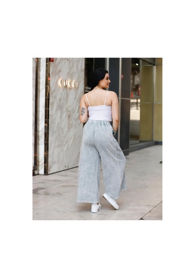 Duygu Altıntaş Kadın Yüksek Bel Lastikli Geniş Paça Cep Detaylı Premium Yıkanmış Efektli Pantolon Gri - 932455634 Gri - 932455634 Gri Duygu Altıntaş Kadın Yüksek Bel Lastikli Geniş Paça Cep Detaylı Premium Yıkanmış Efektli Pantolon Gri - 932455634 Gri - 932455634 Gri