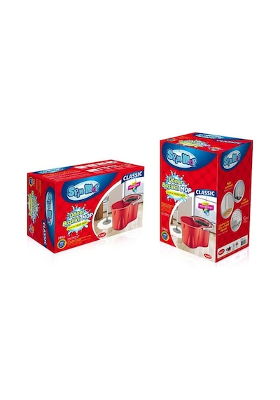 Spin Mop Classic Döner Başlıklı Mop Seti Çok Renkli 19 L