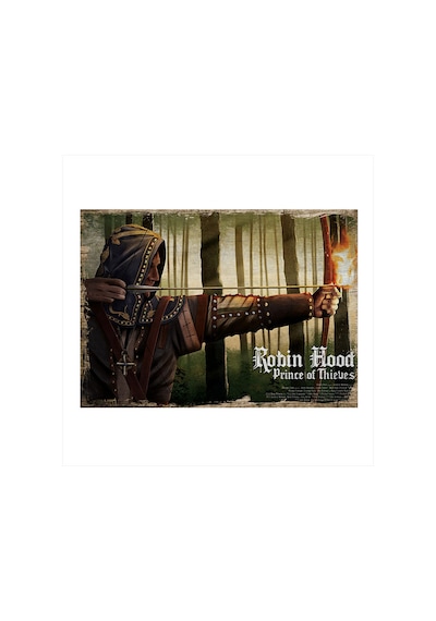 Bedeko Robin Hood Tasarım Mdf Tablo 35 Cm X 50 Cm