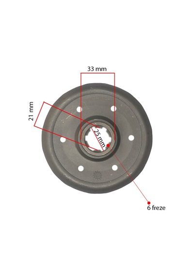 Kaan Çapa 25 Mm Frezeli Balata Tası