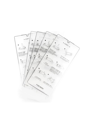 Mey İthalat Samsung Uyumlu Galaxy Note 20 Ultra Autokit 5in1 Fiber Polymer Nano Ekran Koruyucu