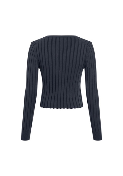 Calvin Klein Plated Sweater Cardı, Ppk Siyah Kadın Hırka