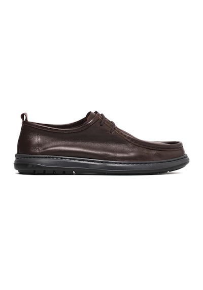 Brown Safari Oxford Klasik Erkek Ka-26y-e15303 John May Mars Shoe Brown Safari
