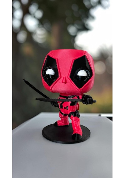 Funko Pop Marvel Deadpool Figür 10 Cm Koleksiyonluk Standlı Masaüstü Dekoratif Biblo Oda Dekoru