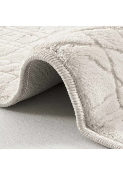 Hoom Rugs Akik 8615 Krem Modern Makine Halısı Krem