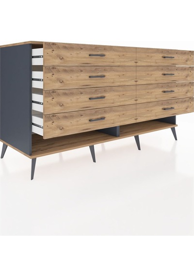 Kronos Konsol 8 Çekmeceli 176x59x99 Antrasit-çam Atlas Çam/atlas Çam - Antrasıt Kronos Konsol 8 Çekmeceli 176x59x99 Antrasit-çam Atlas Çam/atlas Çam - Antrasıt