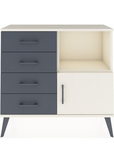 Arges Şifonyer Tek Raflı 4 Çekmeceli Tek Kapaklı 88x30x80 Aytaşı-aytaşı/antrasit Aytaşı/antrasit Arges Şifonyer Tek Raflı 4 Çekmeceli Tek Kapaklı 88x30x80 Aytaşı-aytaşı/antrasit Aytaşı/antrasit