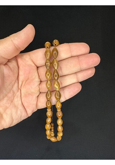 Sevgiliye Özel Hediye Kuka Tesbih Fıçı Kesim 13mm X 8mm H-1620.