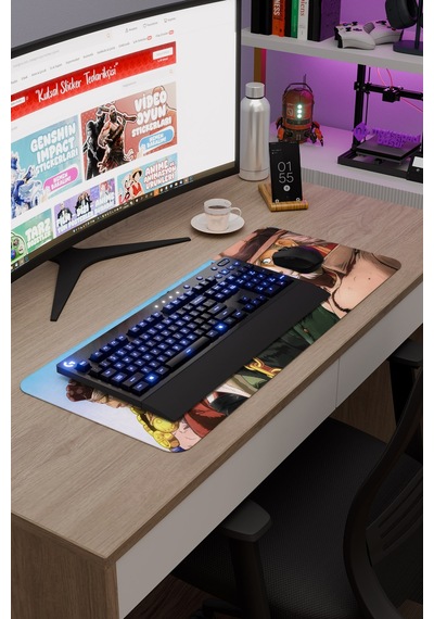 Jojo No Kimyou Na Bouken V1 - 70x30 Xl Gaming Kauçuk Kaymaz Taban Mouse Pad Fare Altlığı