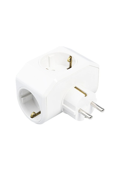 Beyaz Yonca Plus 3lü Topraklı Priz Fiş 03-zm Bx40 0 - 2 M