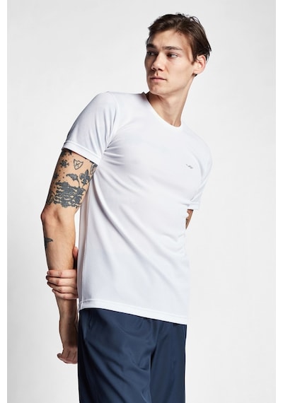 Lescon Erkek Kısa Kol Tshirt 22s-1298-22b-beyaz