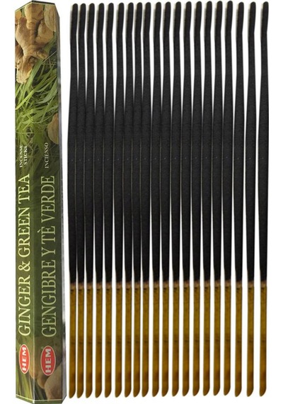 Hem Tütsü Ginger & Green Tea 20 Çubuk