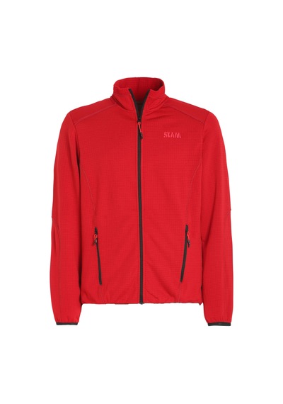 Slam Actıve Mıd Weıght Grıd Fleece W15 Kırmızı