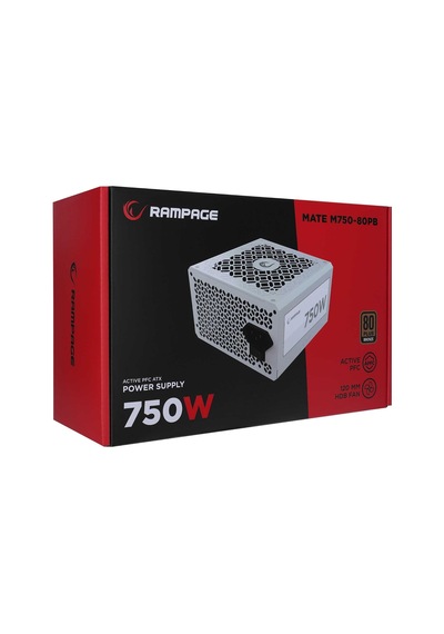 Mate M750-80pb 750 W Beyaz Power Supply