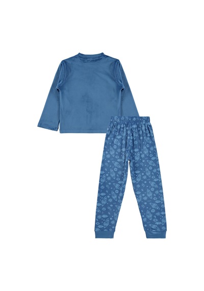 Dorka Golsut Supersoft 3-11 Yaş Pijama Takımı - Mavi