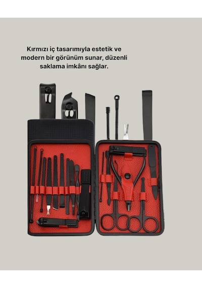 Hubrendy Tekno El, Ayak Ve Yüz Bakımı İçin 17 Parça Profesyonel Bakım Ekipmanı